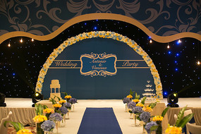 婚庆舞台布置 打造浪漫盛宴的核心艺术